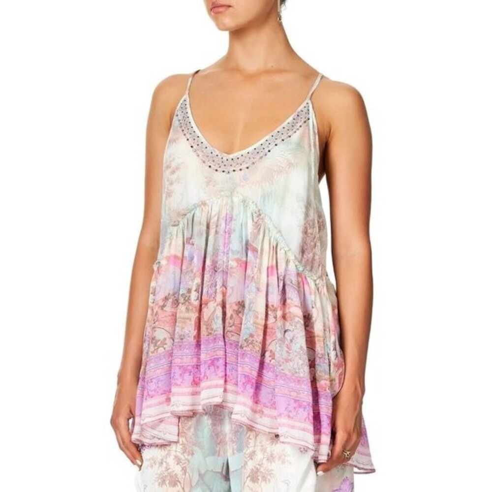 Camilla Electron Libre Back Overlay Top Size Large